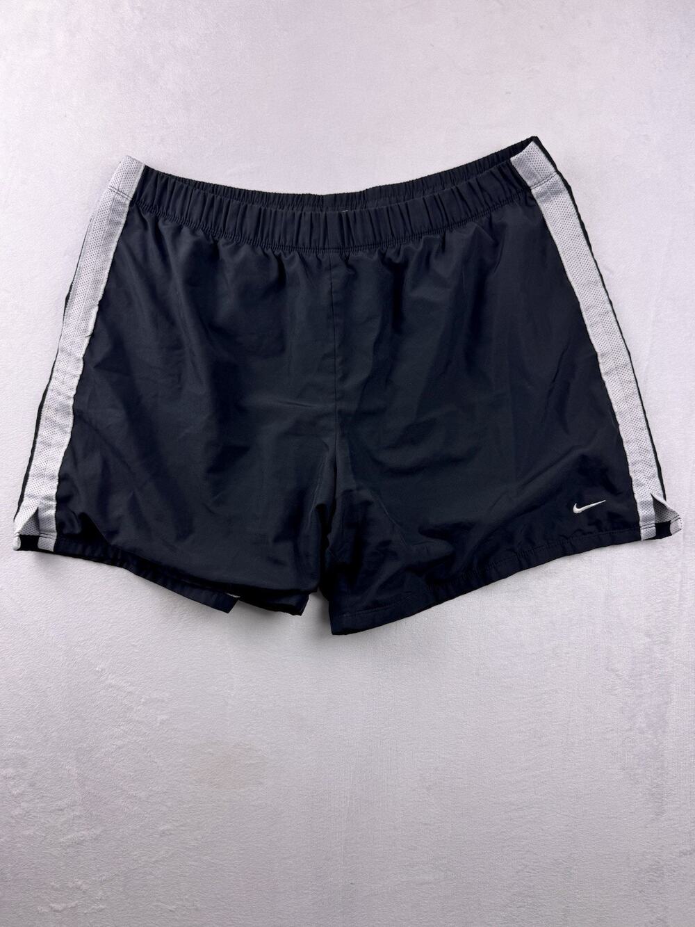 Nike Dri-FIT Running Shorts Men’s XL Black White Athletic Gym Training
